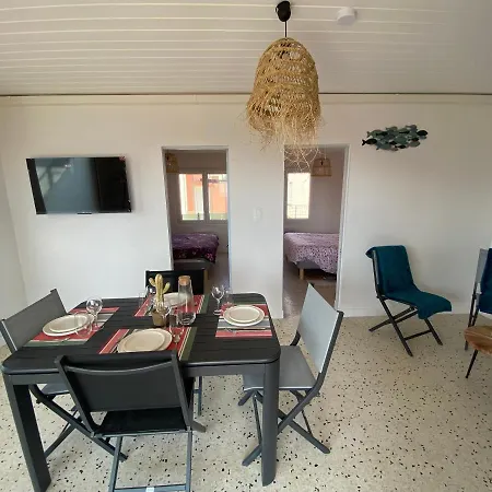 Appartement Superbe T3, Front De Mer, Plage Narbonne-Plage